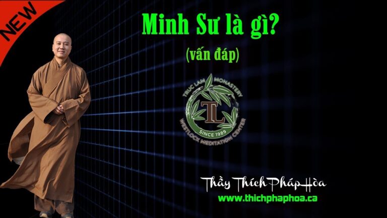 Minh Sư là gì? (vấn đáp) – Thầy Thích Pháp Hòa