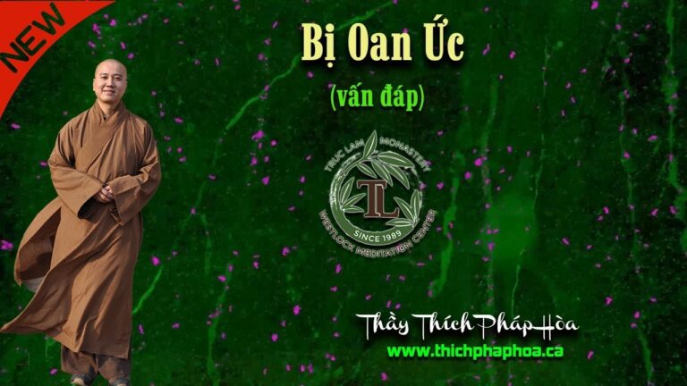 Bị Oan Ức (vấn đáp) – Thầy Thích Pháp Hòa