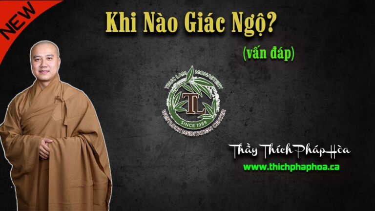 Khi Nào Giác Ngộ? (vấn đáp) – Thầy Thích Pháp Hòa