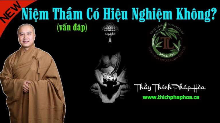 Niệm Thầm Có Hiệu Nghiệm Không? (vấn đáp) – Thầy Thích Pháp Hòa