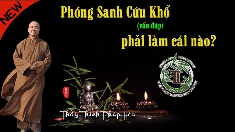 Phóng Sanh Cứu Khổ phải làm cái nào? (vấn đáp) – Thầy Thích Pháp Hòa